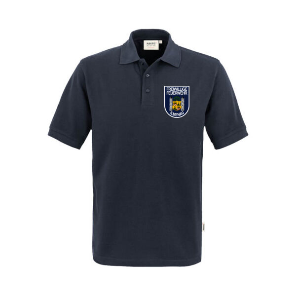 Poloshirt Männer Feuerwehr Ilmenau HAKRO MIKRALINAR® Performance-Materialmix (ThürFwOrgVO) Miniaturansicht