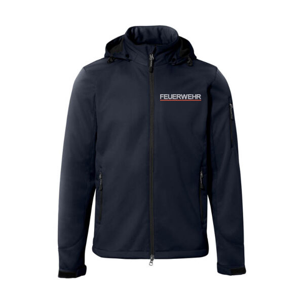 HAKRO Premium Softshelljacke FEUERWEHR + dein Ortsnamen Miniaturansicht